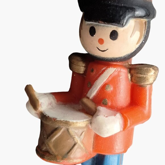 Hallmark Toy Soldier Pin Brooch Holiday Christmas Jewelry Vintage 1980 - Picture 3 of 7